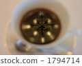 Chandelier in coffee cup 1794714