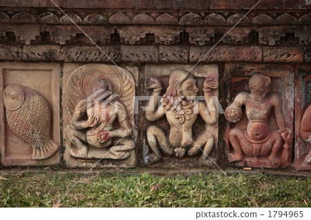 Buddhist monastery remains 1794965