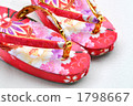 3 years old Shichigosan 3 clogs 1798667
