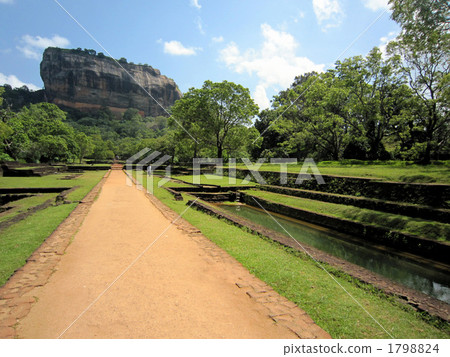 斯里蘭卡錫吉里耶岩 1798824