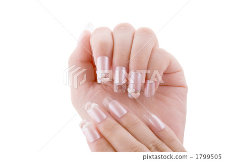A woman with a heart-shaped nail 1799505