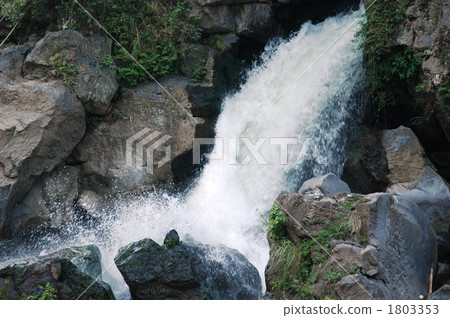 靜岡縣Sakefu瀑布 1803353