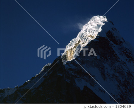 View Amadabram (6812 m) from Nepal Chukun 1804689