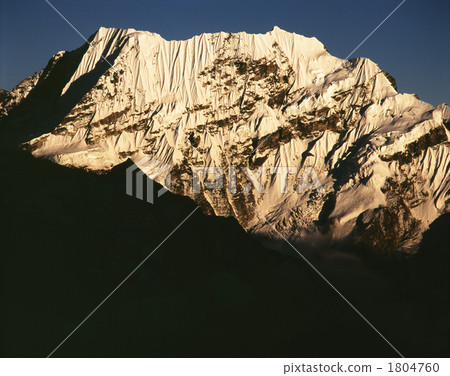 Himalayan sunset at Melapeak Base Camp [Nepal] 1804760