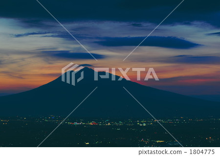 Iwakiyama sunset view 1804775