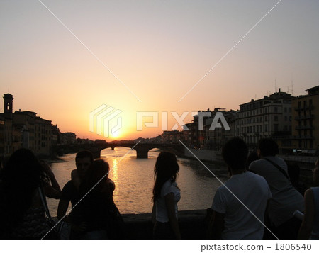 Dusk from the Ponte Vecchio 1806540