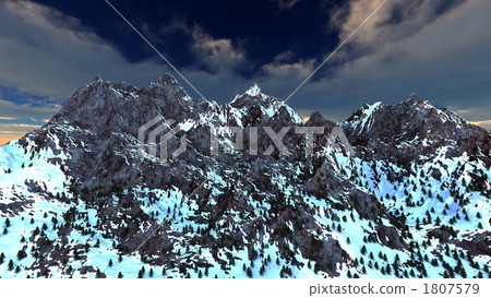 山 山峰 雪山 1807579