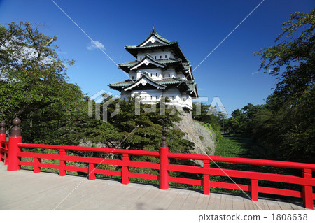 弘前城堡在夏天 1808638