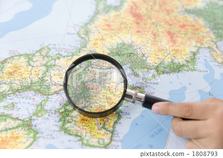 研究 調查 日本地圖 1808793