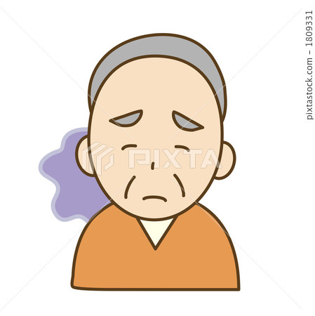 Elderly person who fell out 1809331