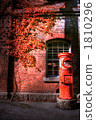 red brick, mail box, mailbox 1810296