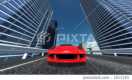 建築 建築群 跑車 1811193