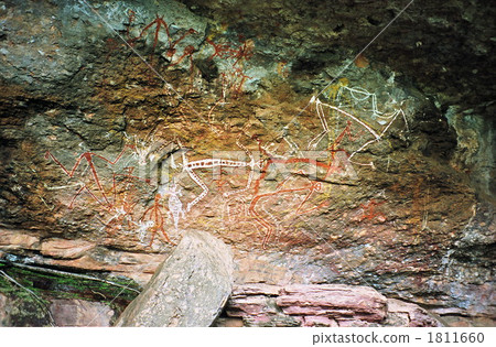 Aboriginal mural 1811660