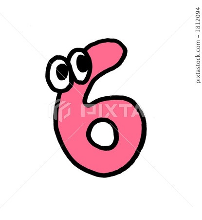 digit, 6, computer graphic 1812094