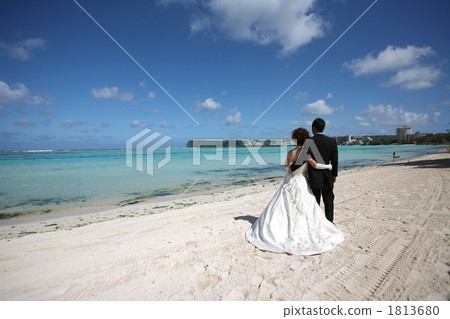 新郎新娘 海外婚禮儀式 度假村婚禮 1813680
