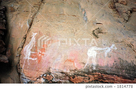 Aboriginal mural Aboriginal mural 1814778