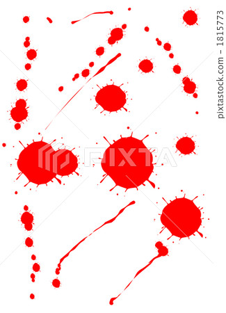 Blood splash illustration - Stock Illustration [1815773] - PIXTA