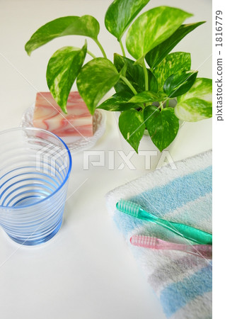 Toothbrush and soap Toothbrush and soap 1816779