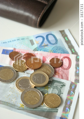 歐元和錢包 1817131