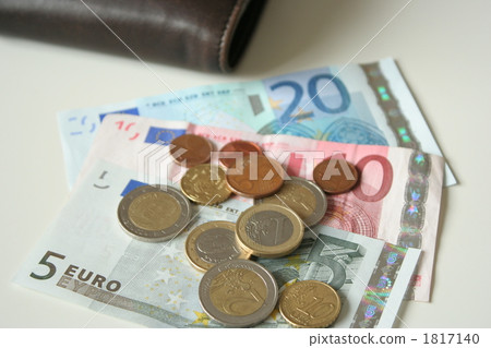歐元和錢包 1817140