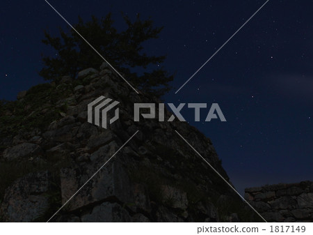 月光的Wadayama，武田城遺址 1817149