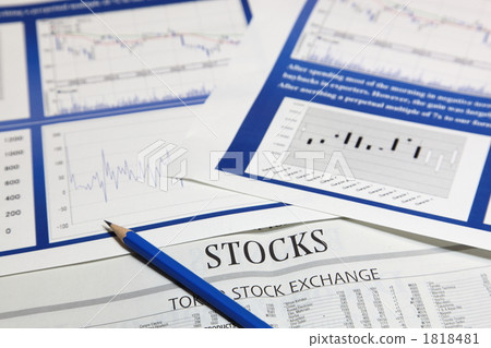 chart, stock prices, exchange 1818481