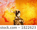 春天圖像日本舞蹈 1822623