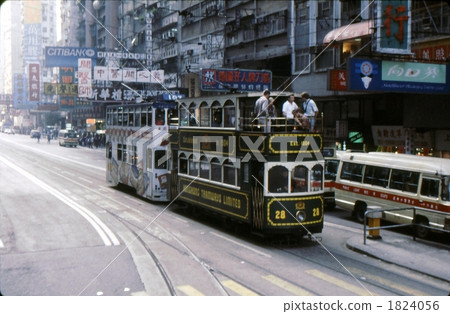 Two-story train Hong Kong 1824056