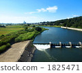 Tama river. 1825471
