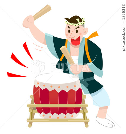 一個人敲鼓 1826318