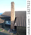 瓦屋頂 煙囪 瓦 1827522