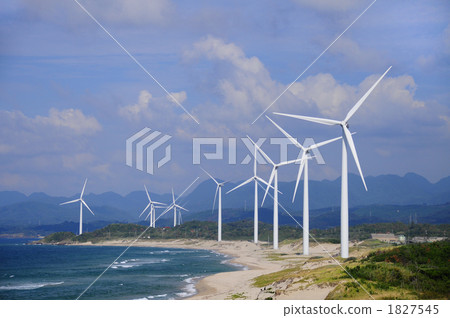 Wind mill of Asari town 1827545