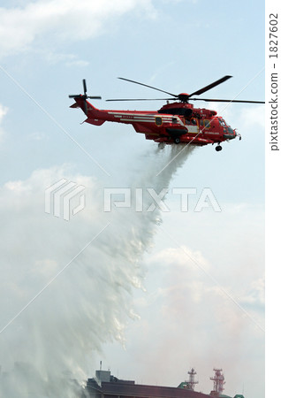 Fire fighting at the disaster prevention air festival Yurikamome issue Fire fighting at the disaster prevention air festival Yurikamome issue 1827602