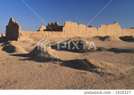 Kao Fort Castle (Turpan, Xinjiang Uyghur Autonomous Region, China) 1828327