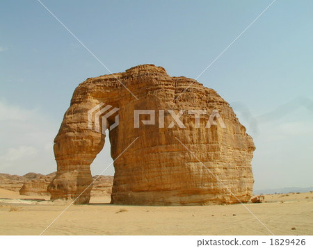 Saudi Arabia Madain Incorporated Elephant Rock Saudi Arabia Madain Incorporated Elephant Rock 1829426