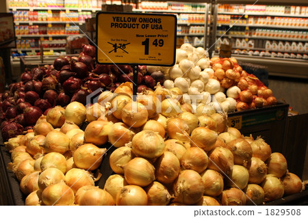 vegetable section, bulb onion, onion 1829508