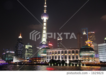 上海的夜景 1829828