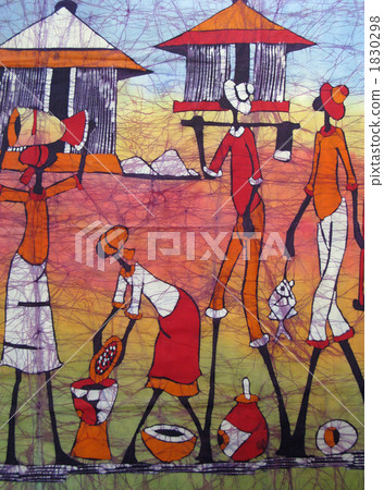 African Batik (Batik Dye) 1830298