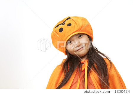 A girl who costumes Halloween A girl who costumes Halloween 1830424