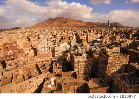 也門Sanaa San`a老鎮也門 也門Sanaa San`a老鎮也門 1830977