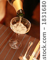 The moment of pouring champagne 1831680
