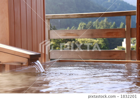 Hot spring open-air bath 1832201