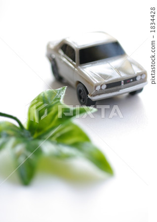 Car and leaves Car and leaves 1834428