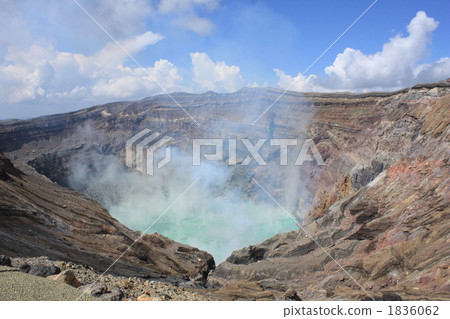 Mt. Aso Mt. Nakadake第一個火山口 1836062