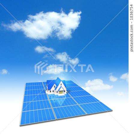 Solar house / solar power housing 1836754