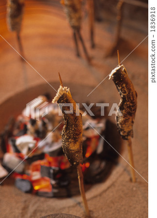 Hearth and grilled fish 1836918