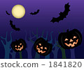halloween, illustration, dark night 1841820