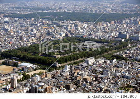 Aerial shooting Nijo Castle 1843903