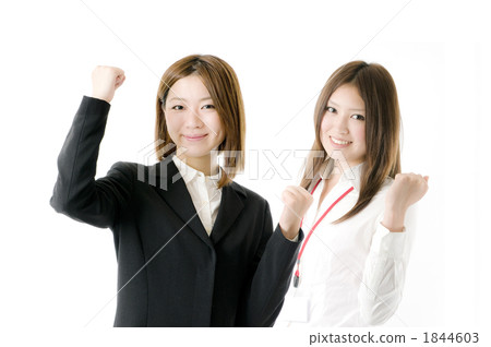 Female employees of Guts pose 1844603