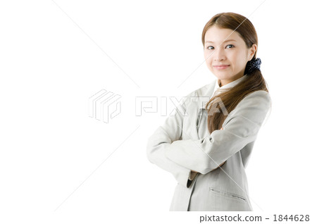Female employees with arms 1844628